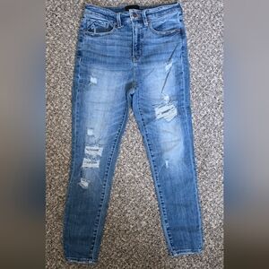 Buckle Black Fit No 35 Ankle Skinny Jeans